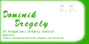 dominik dregely business card